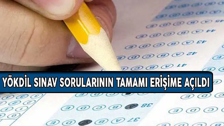 KDK'ya Yapılan Başvurunun Ardından YÖKDİL Sınav Sorularının Tamamı Erişime Açıldı