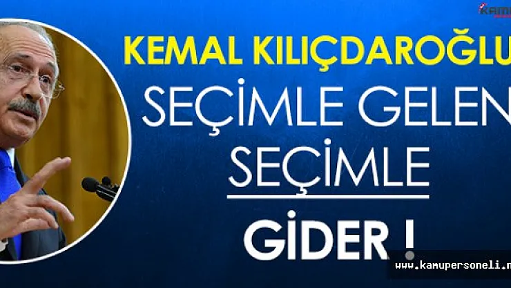 Kemal Kılıçdaroğlundan HDP Milletvekillerinin Gözaltına Alınmasına İlişkin Flaş Açıklama
