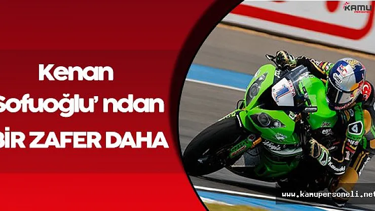 Kenan Sofuoğlu Almanya' da Bir Zafer Daha Kazandı