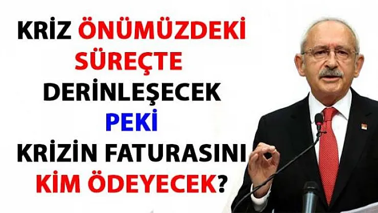 Kılıçdaroğlu, 2019 bütçe kanunu teklifi hakkında konuştu