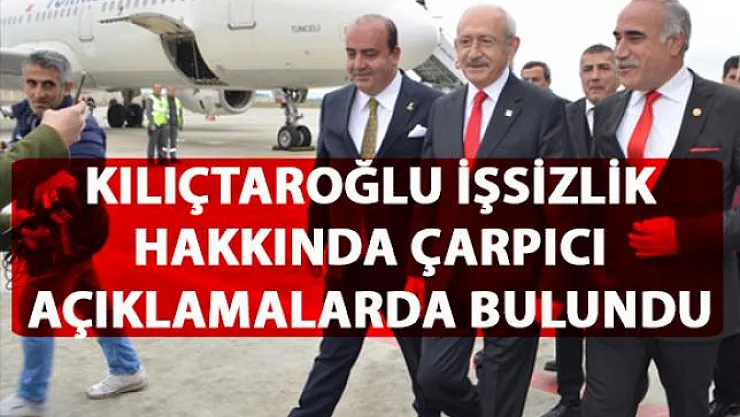 Kılıçtaroğlu Batman'da işsizlik hakkında çarpıcı açıklamalarda bulundu