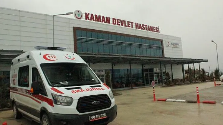 Kırşehir'de bıçaklı kavga: 1 yaralı