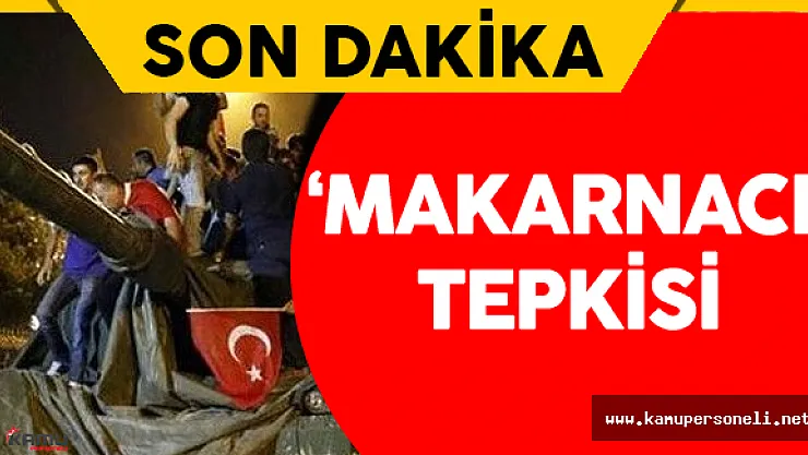 Kırşehirli Vatandaşlardan 'Makarnacı' Tepkisi