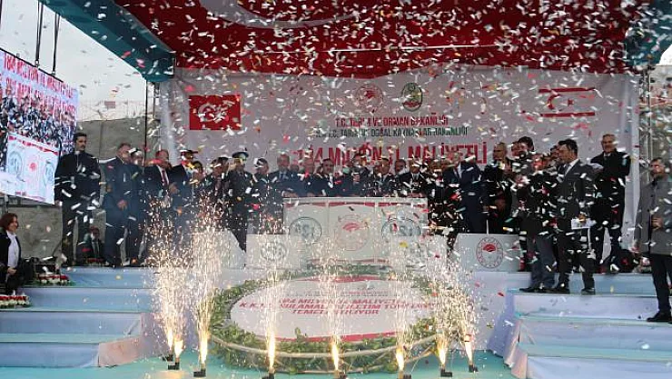 KKTC tarımı için sulama iletim tünelinin temeli atıldı