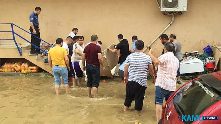 Kocaeli Darıca'da sel felaketi! 1 kişi hayatını kaybetti