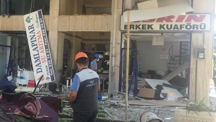 Konya'da şiddetli doğalgaz patlaması meydana geldi!