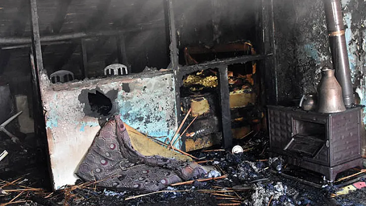 Konya'da Yangın! 4 Çocuk Korkunç Şekilde Can Verdi!