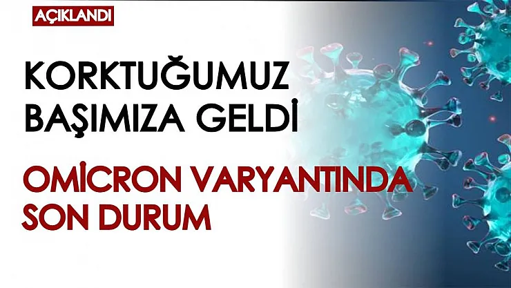 Korktuğumuz başımıza geldi! Omicron varyantı giderek yayılıyor, bir ülkeye daha sıçradı...