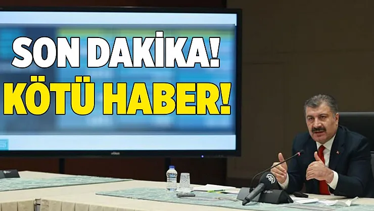 Korkulan oldu! Vaka sayıları düne göre arttı!
