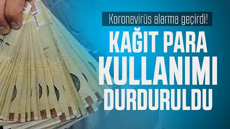 Koronavirüs alarma geçirdi! İran'da kağıt para kullanımı durduruldu