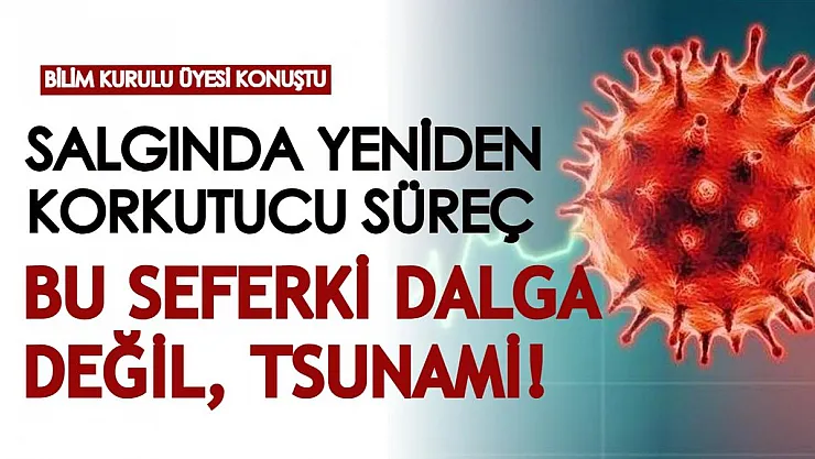 Koronavirüs salgınında herkesi korkutan süreç başlıyor: Bu kez dalga değil tsunami geliyor