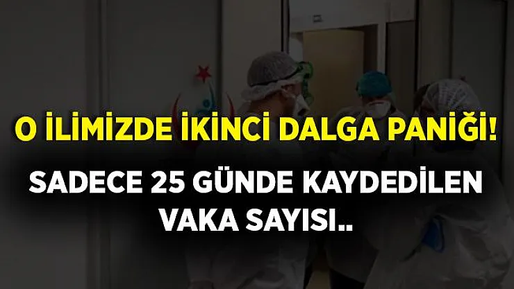 Koronavirüste korkutan 2. dalga gelişmesi! O ilimizde vaka sayısında rekor artış!