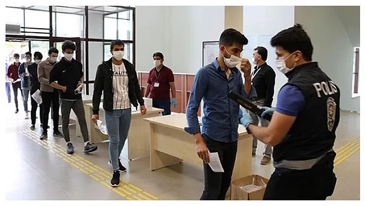 Koronavirüste korkutan olay! MSÜ sınavında fenalaşan öğrencinin koronavirüs testi pozitif çıktı! Salondakiler karantina altına alındı!