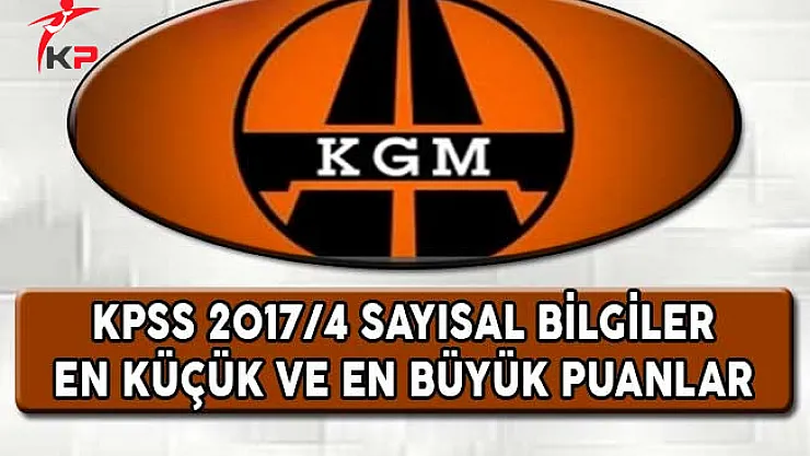KPSS 2017/4 Sonuçlarına Ait En Küçük ve En Büyük Puanlar Açıklandı