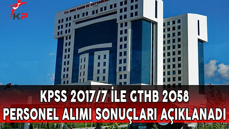 KPSS 2017/7 Sonuçları Açıklandı !