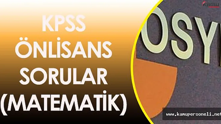 KPSS Önlisans Heyecanı Yaşayan Adaylar : " Matematik Çok Zordu"