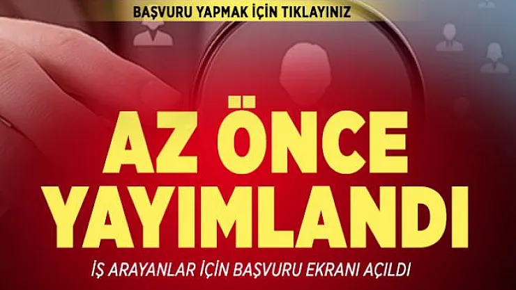 KPSS'li KPSS'siz İŞKUR üzerinden binlerce personel alınacak! 9 Temmuz İŞKUR iş ilanları yayımlandı