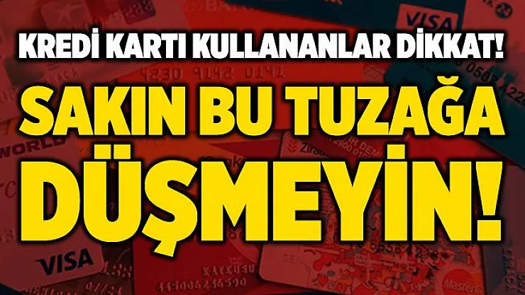 Kredi kullananlar dikkat! Ticaret Bakanlığı'ndan flaş uyarı!