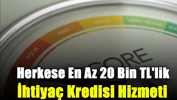 'Kredi notum düşük' diye üzülme: Bu adımları izleyen herkese en az 20 bin TL'lik ihtiyaç kredisi hizmeti sunulacak!