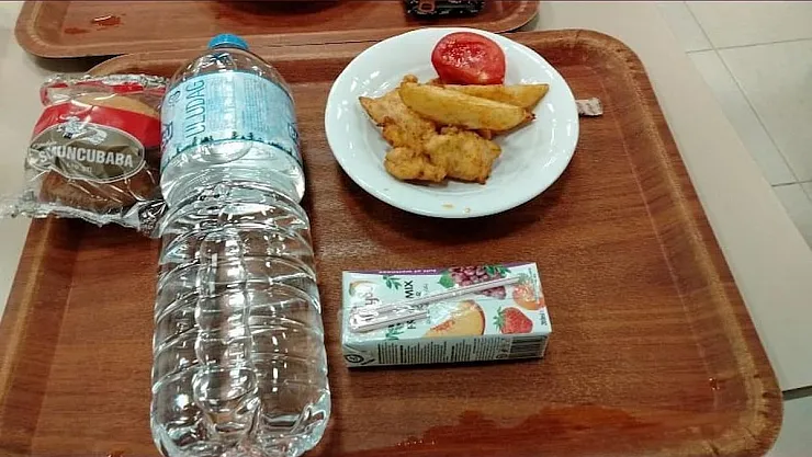 KYK Yurtları Şantiye, Okul Yemekleri Yetersiz: Çocuklar Aç