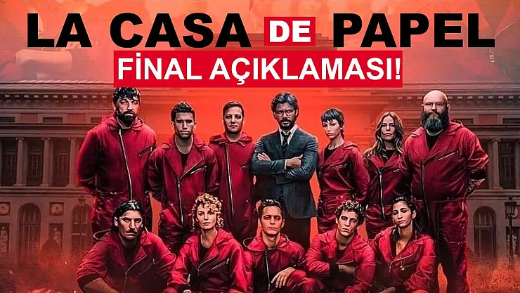 La Casa De Papel hayranlarına kötü haber! Yeni sezon beklenirken final açıklaması geldi!