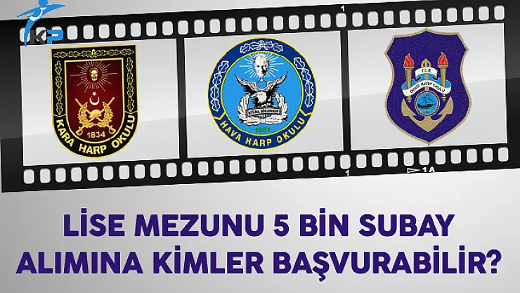 Lise Mezunu 5 Bin Subay Alımına Kimler Başvurabilir?