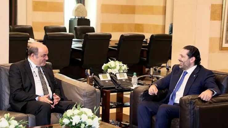 Lübnan Başbakanı Hariri Büyükelçi Çakıl'ı kabul etti