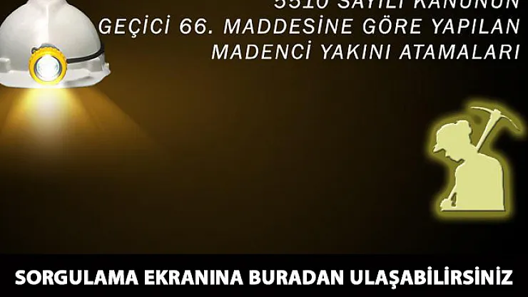 Maden Yakını atama sonuçları açıklandı! Atama kura sorgulaması
