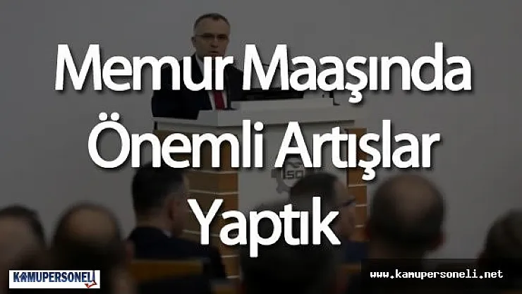 Maliye Bakanı Naci Ağbal'dan &quot2016 Memur Zammı" Açıklaması Geldi