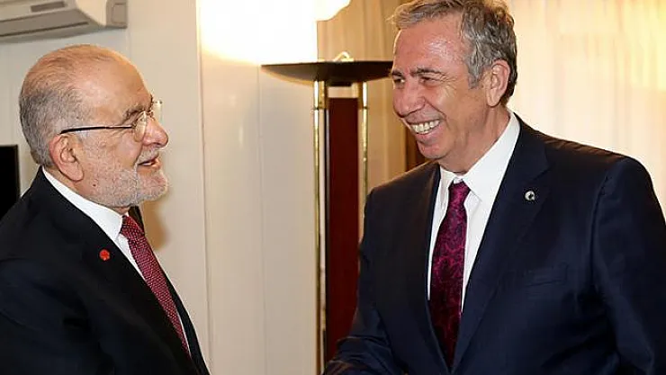 Mansur Yavaş ve Temel Karamollaoğlu bir araya geldi