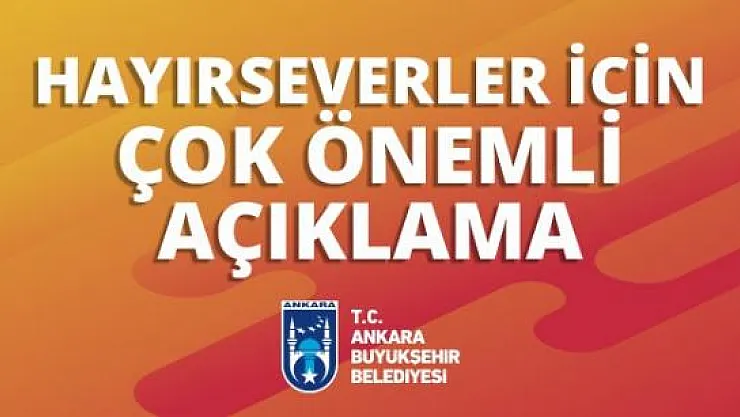 Mansur Yavaş'tan İftarver kampanyası hakkında flaş açıklama!