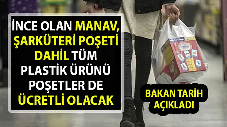 Market poşetlerinde yeni dönem başlıyor! Şeffaf jelatin poşetlerde ücretli olacak mı?