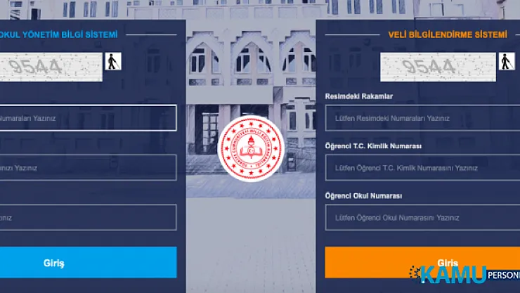 MEB E-Okul Ders Programı yayınlandı - MEB - VBS veli bilgilendirme sistemi giriş ekranı