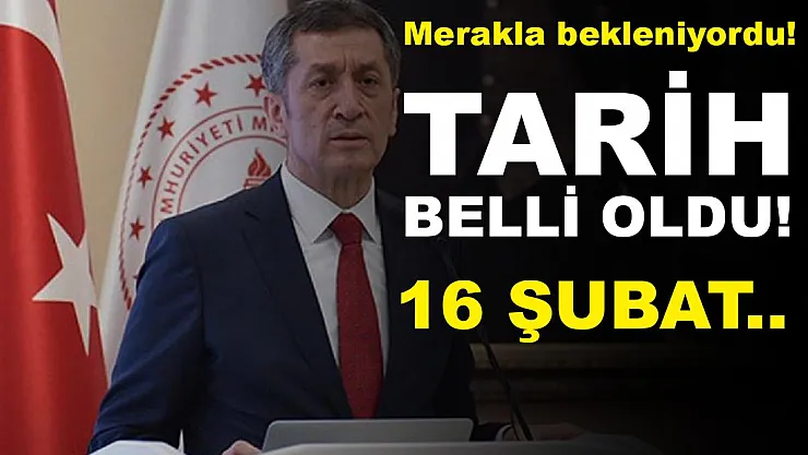 MEB'ten flaş açıklama! Kritik tarih 16 Şubat!