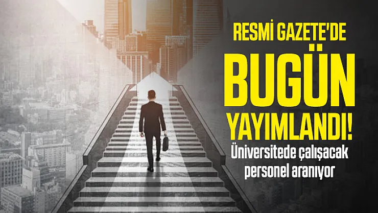 Medeniyet Üniversitesi sözleşmeli personel alımı yapacak!