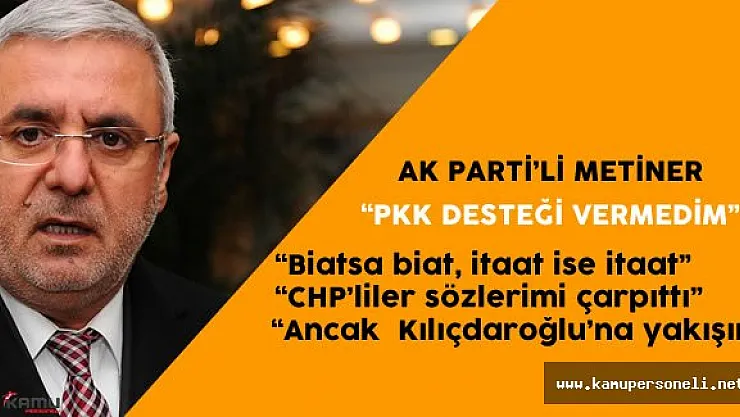 Mehmet Metiner 'den Kılıçdaroğlu'na PKK Konusunda Destek Yok