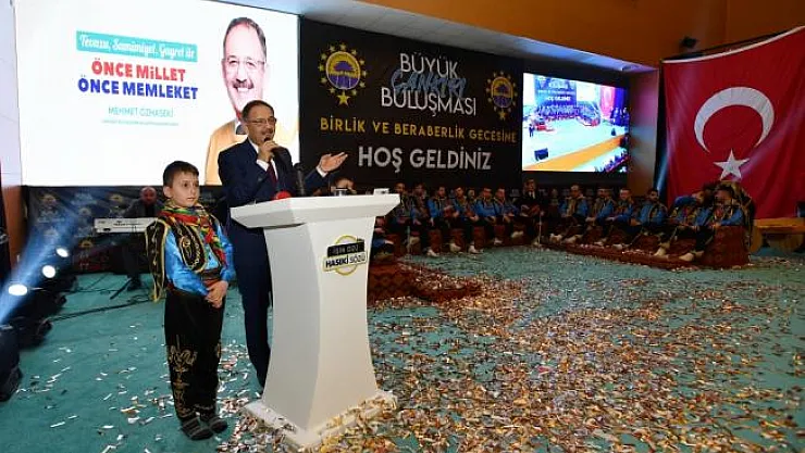 Mehmet Özhaseki, Çankırılılarla buluştu