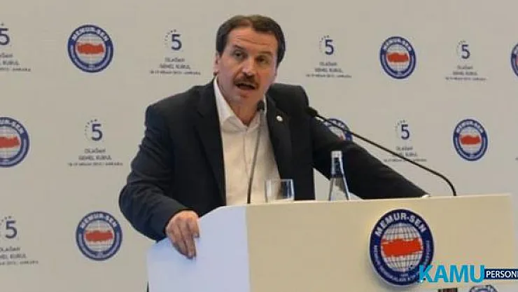 Memur Sen'den Memur Zammına İlişkin Açıklama: Hakem Kurulu Haktan Yana Karar Versin