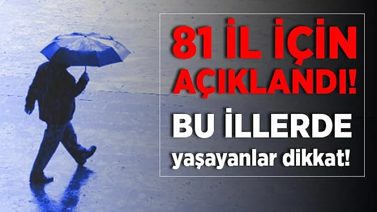 Merakla bekleniyordu! Akşam saatlerinde il il açıklandı!