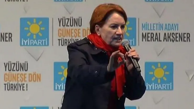 Meral Akşener: 'artık hesaplar ebcet hesabından başka bir yöne doğru dönmüş durumda'