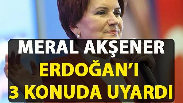 Meral Akşener, Cumhur ittifakının 'Devletin Bekası' söylemine yanıt verdi