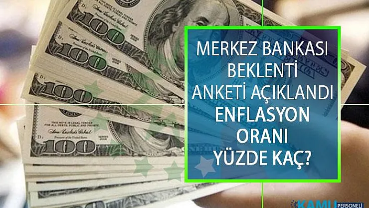 Merkez Bankası Beklenti Anketini Açıkladı! Haziran Ayı Enflasyon Oranı