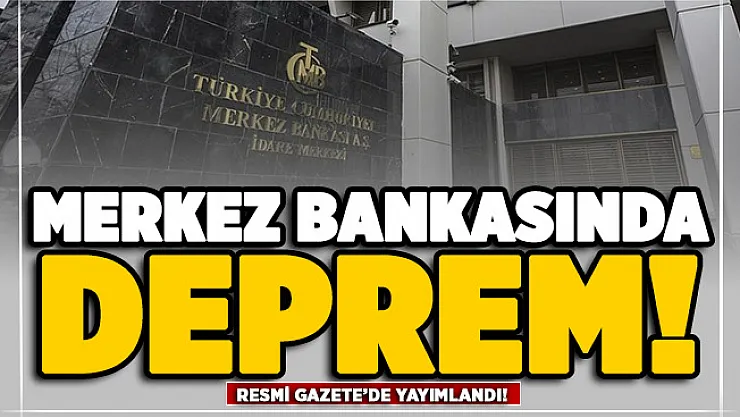 Merkez Bankasında deprem! Murat Uysal görevden alındı: Yerine Naci Ağbal Atandı