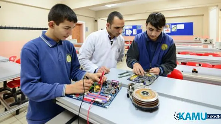 Mesleki eğitim merkezi öğrencisine lise diploması alma imkanı