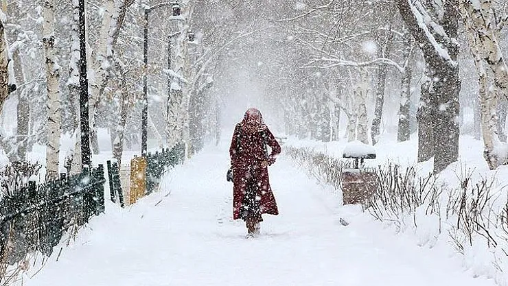 Meteoroloji saat vererek il il açıkladı! Şiddetli kar geliyor
