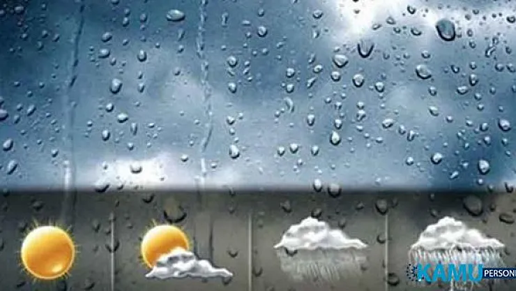 Meteorolojiden 15 Eylül 2019 yağmur ve sağanak uyarısı