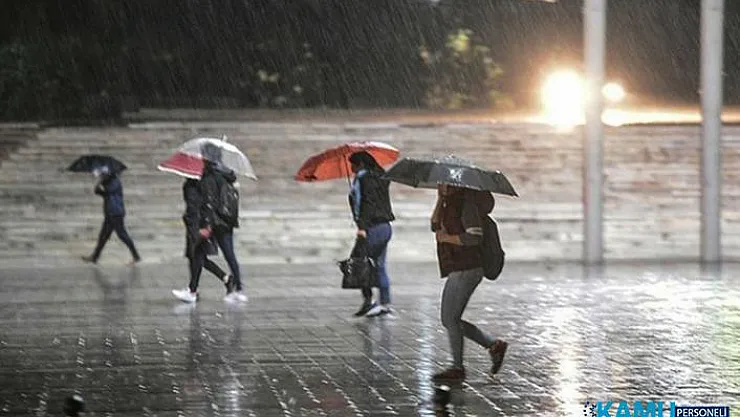 Meteoroloji'den Kuvvetli Yağış Uyarısı ! Hava Nasıl Olacak?
