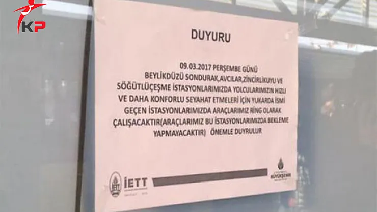 Metrobüslerde Yeni Dönem Yarın Başlıyor