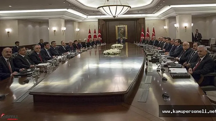 MGK Kararlarının Görüşüleceği Bakanlar Kurulu Toplandı