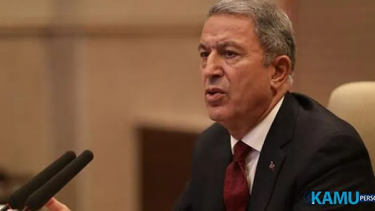 Milli Savunma Bakanı Akar'dan Fırat'ın Doğusuna Olası Harekat Açıklaması